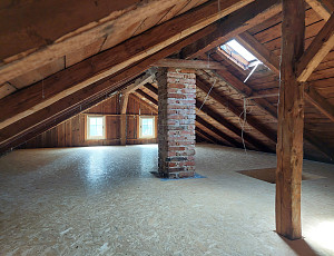 Zateplení stropu a zhotovení podlahy půdy